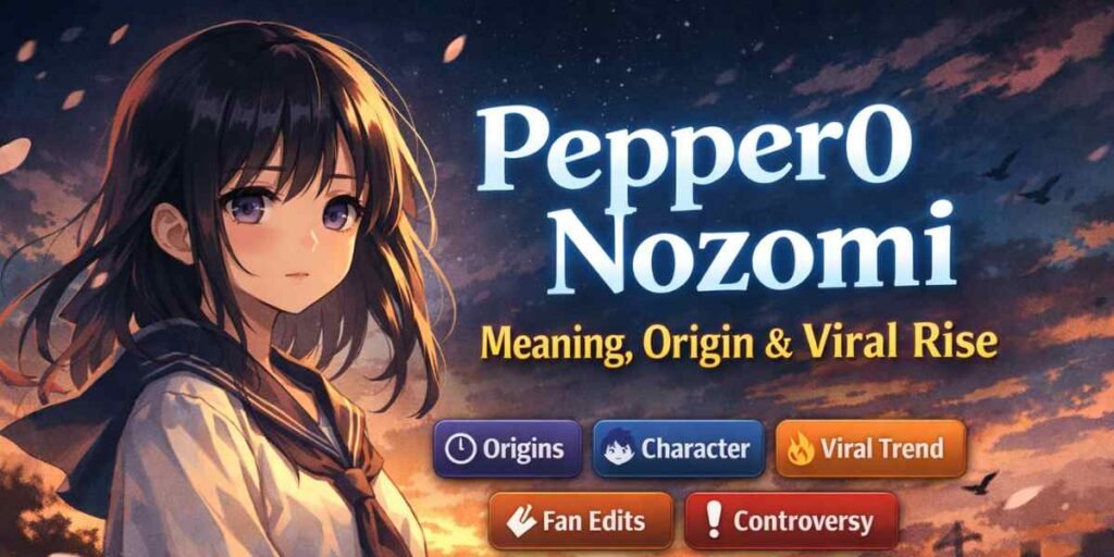 Pepper0 Nozomi: Meaning, Origin & Viral Rise pepper0 nozomi