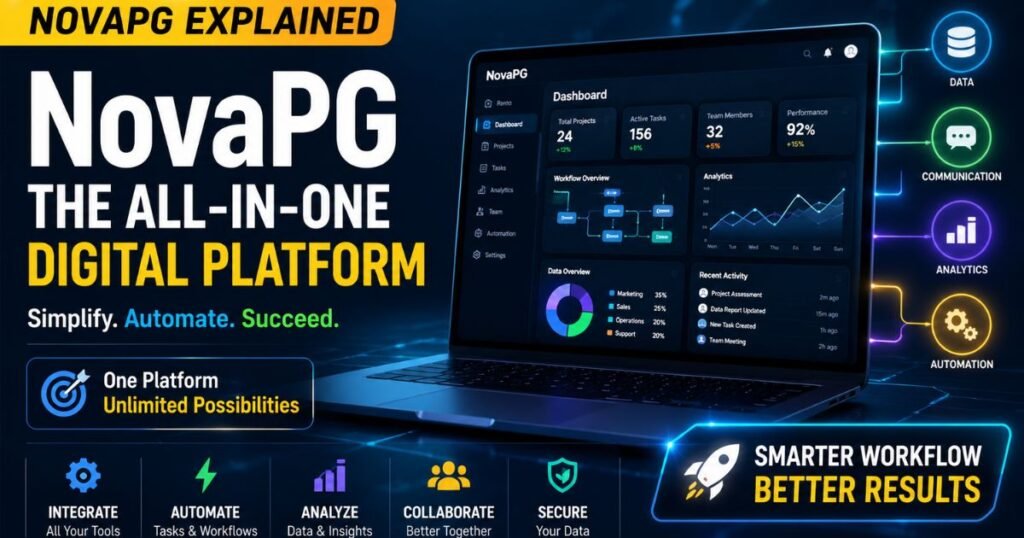 NovaPG Complete Guide: Modern Digital Platform Explained Simply NovaPG Complete Guide: Modern Digital Platform Explained Simply