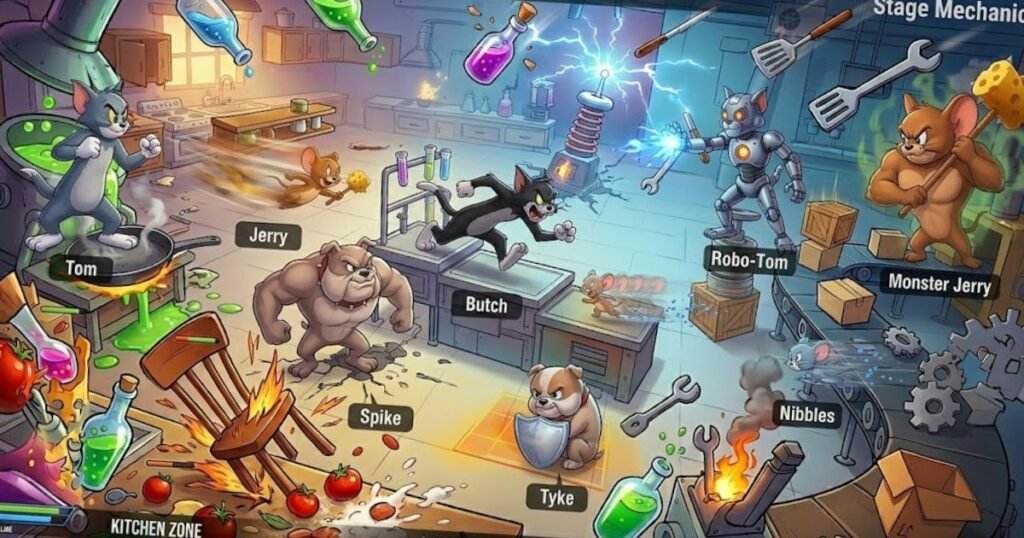 Tom and Jerry War of the Whiskers Gameplay Guide Tom and Jerry Game Series