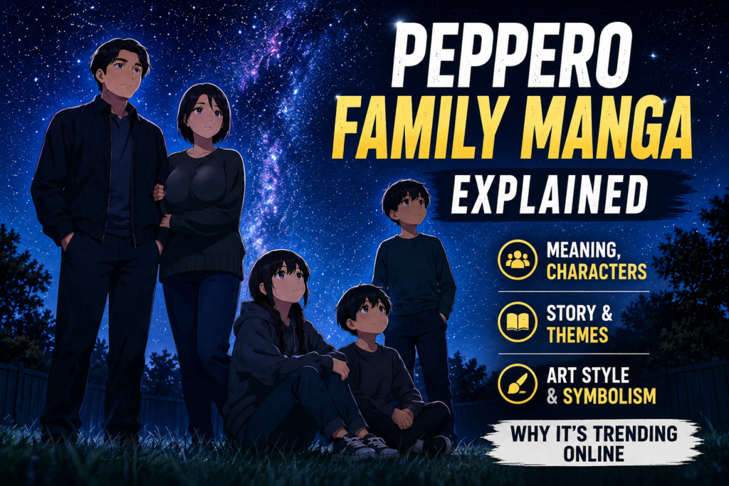 Pepper0 Family Manga Explained: Meaning, Characters & Story peper0 family manga image