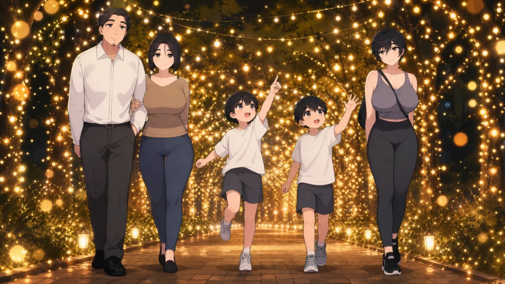 Pepper0 Family APK Download: Truth, Characters & Digital Art Guide Pepper0 Family APK Download,pepper0 family walking in street lights