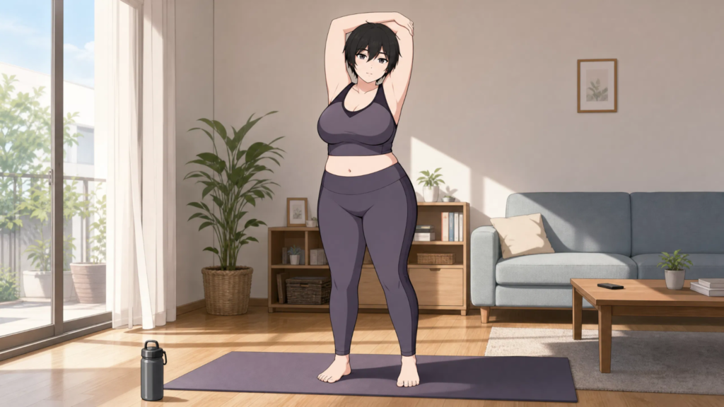 Pepper0 Aunt: Why Everyone Gets Her Character Wrong pepper0 aunt is doing morning yoga