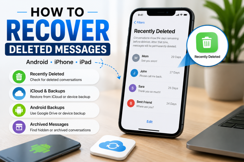 How to Recover Permanently Deleted Text Messages - Pepper0 How to Recover Permanently Deleted Text Messages