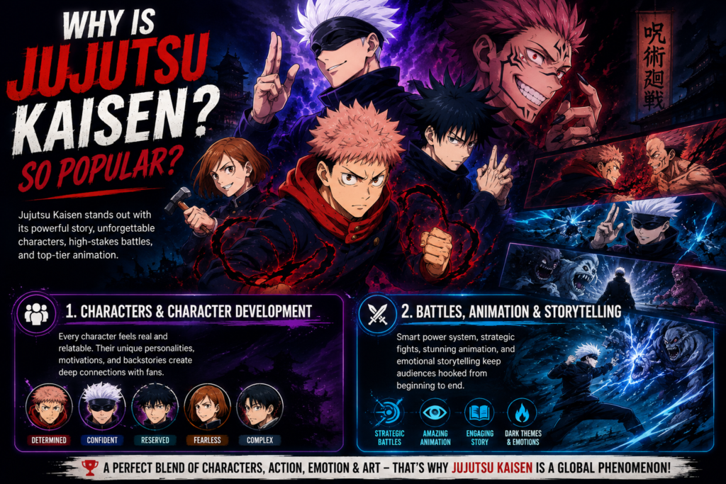 Genjutsu Kaizen: Complete Jujutsu Kaisen Guide Genjutsu Kaizen complete Jujutsu Kaisen guide featuring Yuji Itadori, Satoru Gojo and Sukuna
