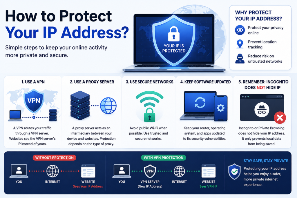 What Is Ipadoress? An infographic explaining IP address types