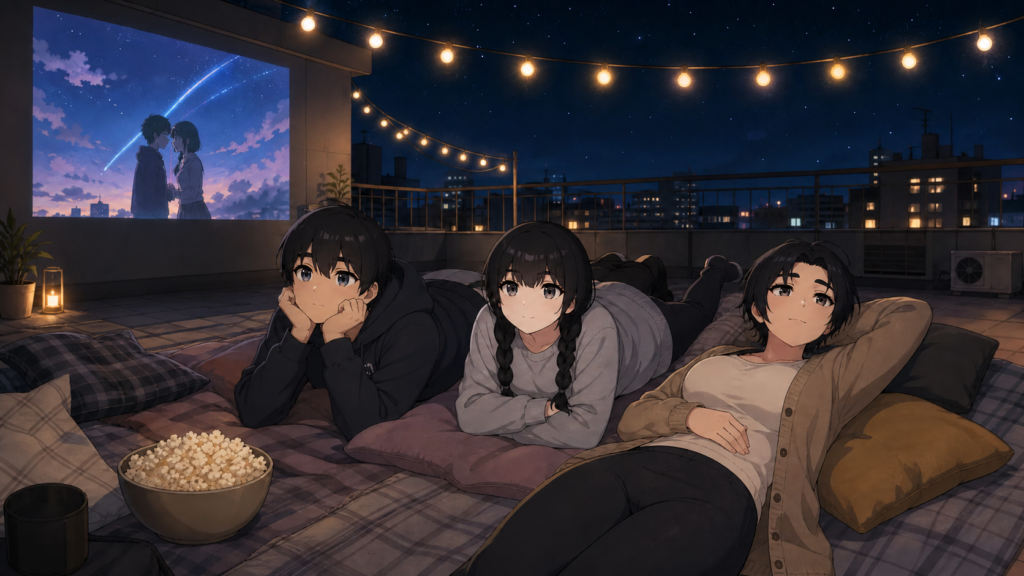 Pepper0 Art And Animation: Complete Visual Guide pepper0 mom and pepper0 children are lying on the roof,Pepper0 Art And Animation