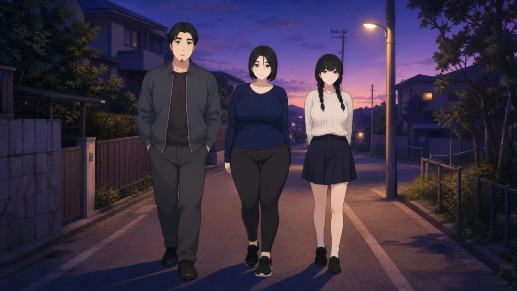  Walking Home Together at Dusk,
pepper0 artwork