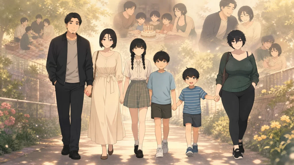 Pepper0 Universe: Characters. Story and Hidden Connections pepper0 Family Walking Through Their Own Memories